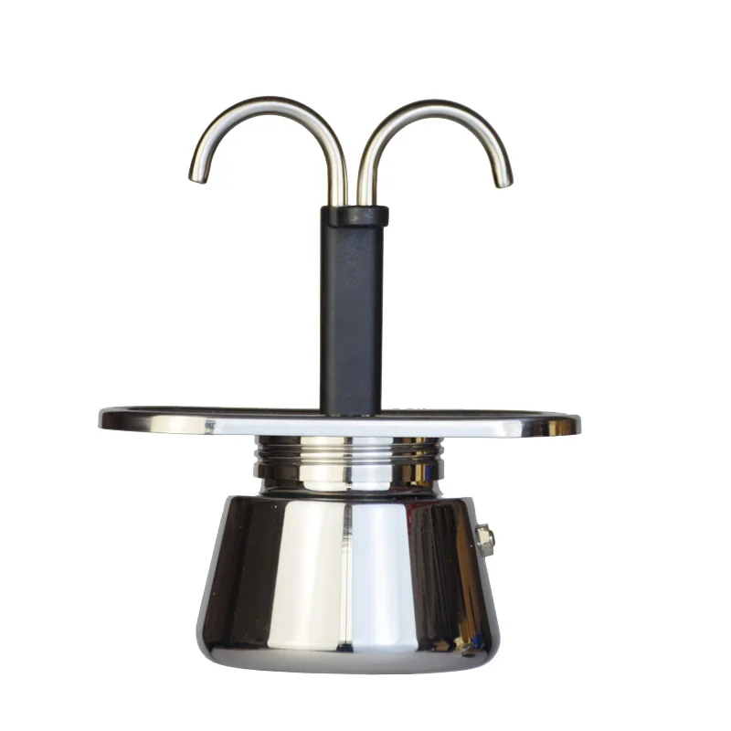 Coffee Equipment Brands - 200ML 미니 모카 포트 더블 튜브