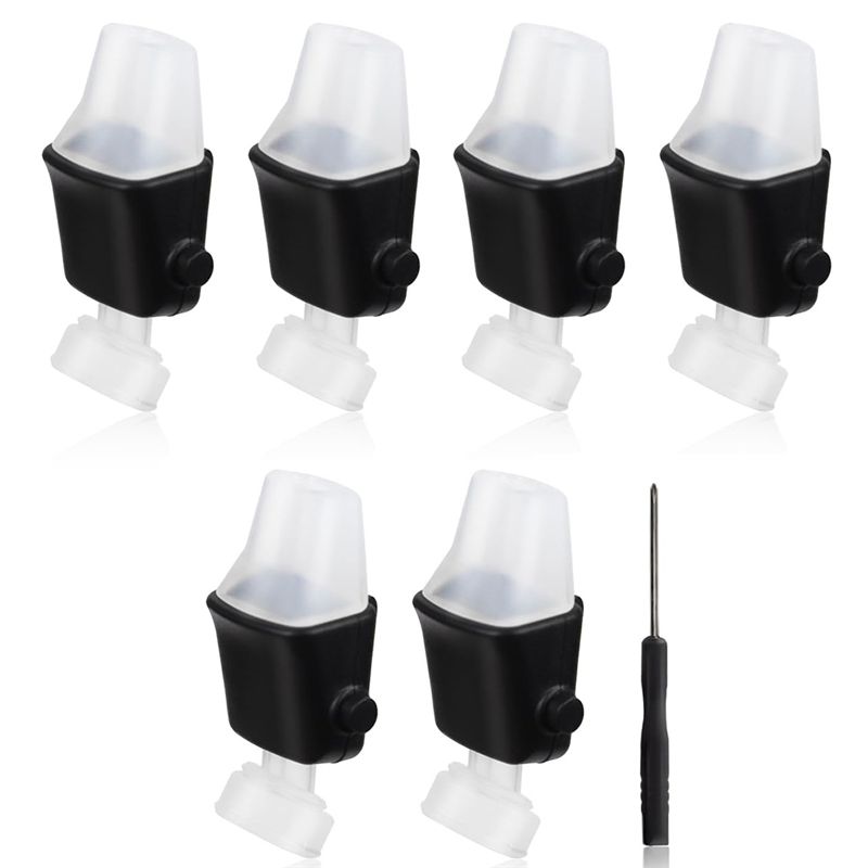 Bean Hopper Lid - TFORU-6Pcs 액세서리 Contigo용 스파우트, 부드러운 뚜껑
