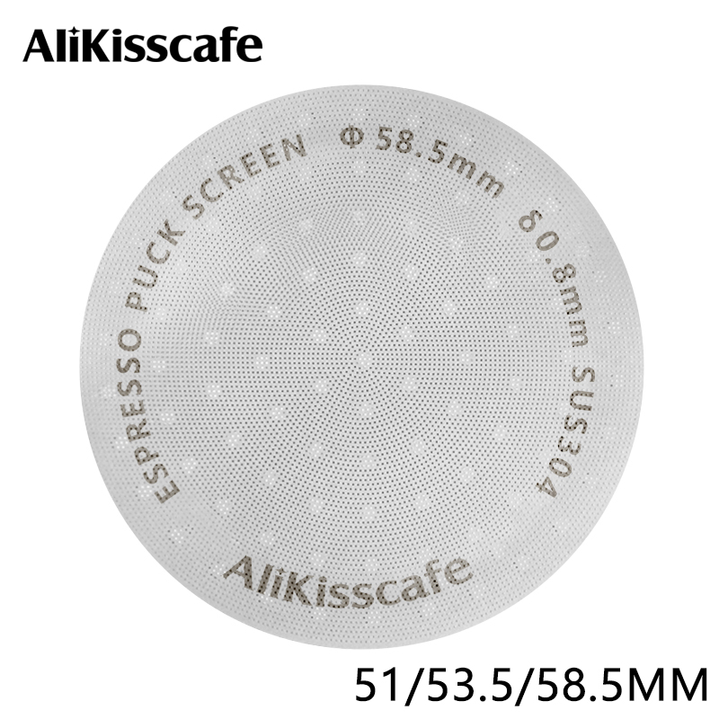 Coffee Equipment Brands - Alikisscafe 에스프레소 퍽 스크린 51mm 53.5mm