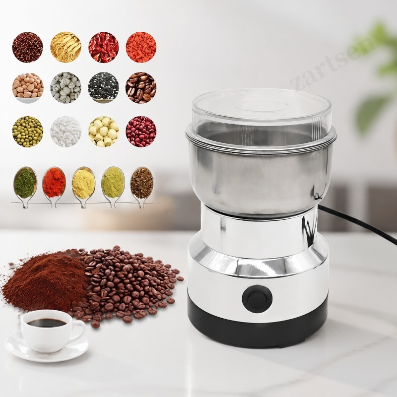 Coffee Equipment Grinder - 주방 다기능 4중날 곡물 분쇄기 커피