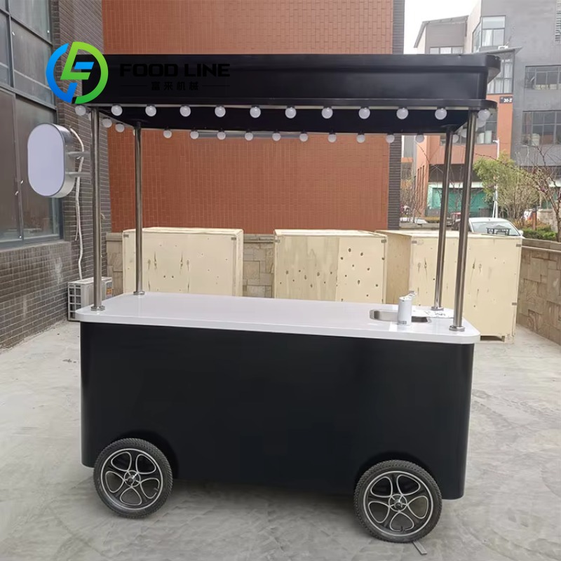 맞춤형 수동 커피 아이스크림 카트 상업용 이동식 판매  - Coffee Equipment For Business 리뷰 및 가격