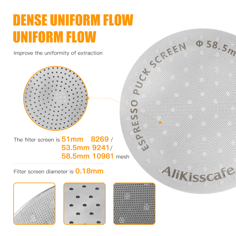 Alikisscafe 에스프레소 퍽 스크린 51mm 5 - Coffee Equipment Brands 리뷰 및 가격
