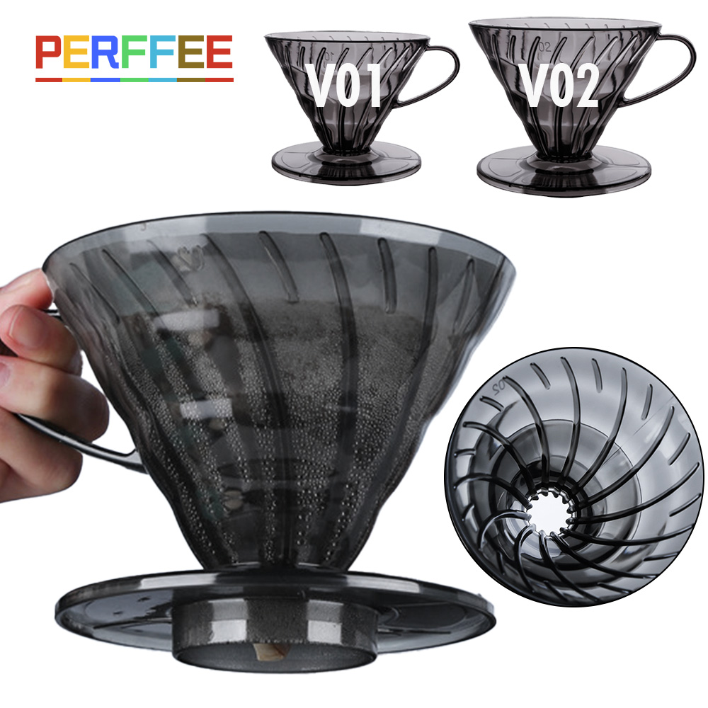 커피 필터 V형 플라스틱 커피 드리퍼 푸어 오버 드립  - Dosing Funnel Ring 리뷰 및 가격