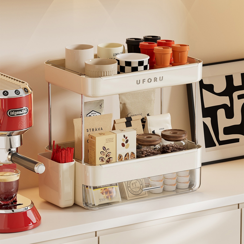 UFORU 이중층 커피 보관함, 보관 서랍과 분리형 배 - Coffee Equipment Used 리뷰 및 가격