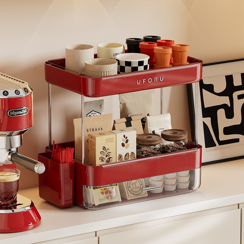 UFORU 이중층 커피 보관함, 보관 서랍과 분리형 배 - Coffee Equipment Used 리뷰 및 가격